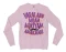 Varalaru Migam Mukiyam Amaichare Men/Unisex Long Sleeve T-Shirt in Light Pink Color
